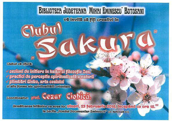 Clubul Sakura, la a doua întâlnire