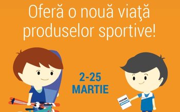 Articolele sportive second-hand primesc o …