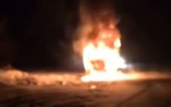 Microbuzul unei firme de transport …