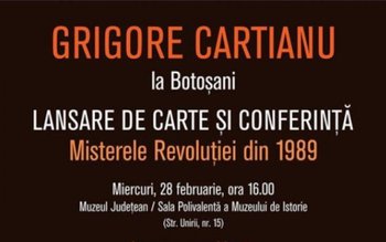 Lansare de carte Grigore Cartianu, …