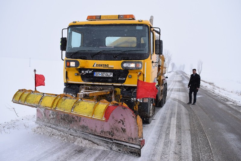 Prefectul în control inopinat pe drumurile din județ - FOTO