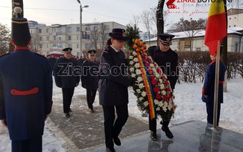 Depunere de coroane la Botoșani …