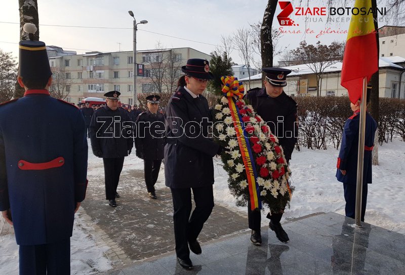 Depunere de coroane la Botoșani de Ziua Protecției Civile din România - FOTO