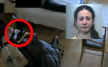 Româncă, prinsă în flagrant după …