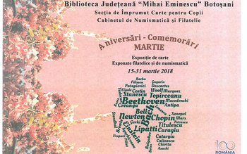 Aniversări – comemorări culturale la …