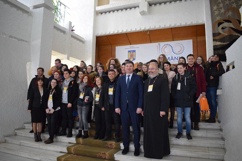 Delegaţie Erasmus+ din patru ţări, la Palatul Administrativ - FOTO