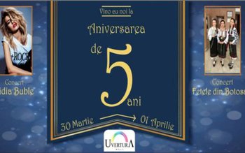 Lidia Buble la petrecerea Uvertura …