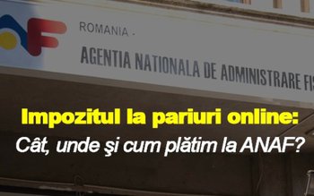 Pariurile online, impozitate la sursă …