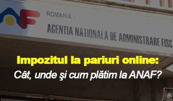 Pariurile online, impozitate la sursă începând cu acest an. Regula se aplică pentru toate jocurile de noroc