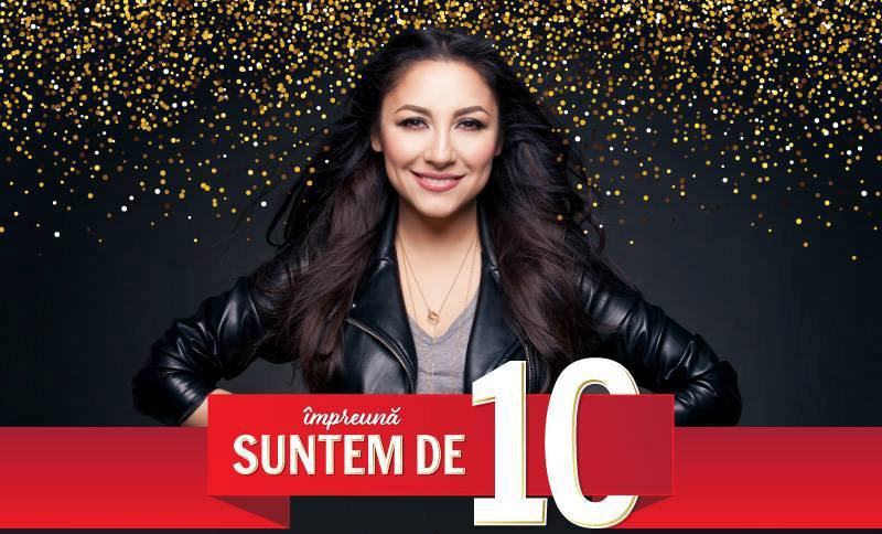 Împreună suntem de 10! Super concert Andra la Shopping City Suceava