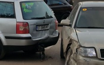 Accident lângă Casa Sindicatelor cu …