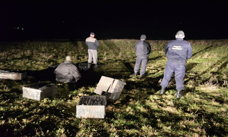 Focuri de armă la frontiera cu Ucraina trase de poliţiştii de frontieră din Dorohoi pentru reţinerea unor contrabandişti - FOTO