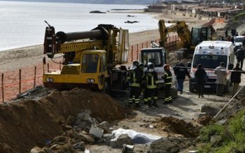 Botoșănean zdrobit de un zid …