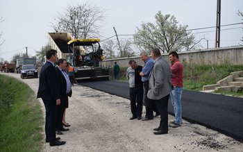 Prefectul Dan Şlincu în vizită …