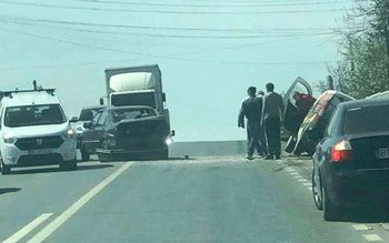 Accident la Hudum: A rămas …