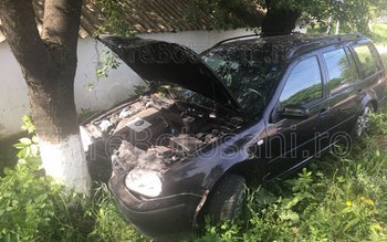 Șoferiță imprudentă! Mașină scăpată de …