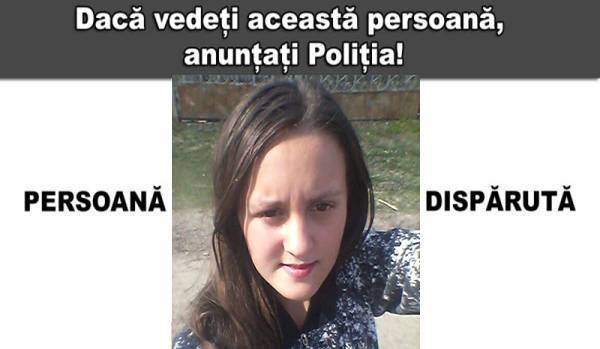 Adolescentă de 14 ani dispărută de acasă, căutată de poliţiştii botoşăneni!