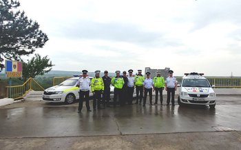 Acţiune rutieră comună cu poliţiştii …