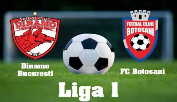 Astăzi FC Botoşani înfruntă Dinamo București în play-out-ul Ligii I