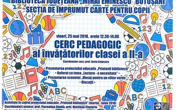 Învătăţătorii se reunesc vineri, la …