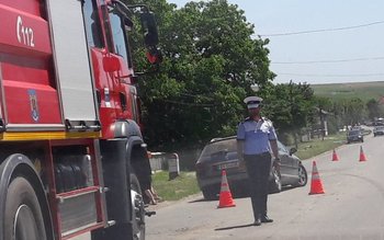 Accident! Mașină distrusă după ce …