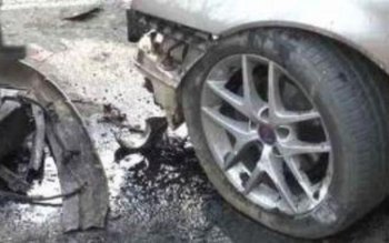 Accident! Mașină băgată în șant …