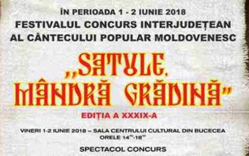„SATULE MÂNDRĂ GRĂDINĂ” începe Festivalul-Concurs …