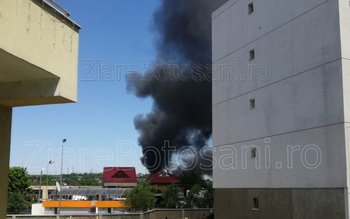 Incendiu puternic în Dorohoi. Un …