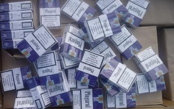 Ţigări de contrabandă confiscate de …