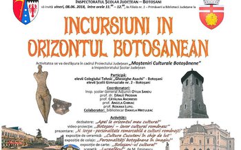 Incursiuni în orizontul botoșănean la …