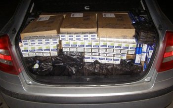 Transport de țigări, cu iz …