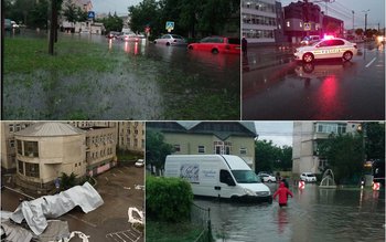 Furtună în județul Botoșani! Curți …