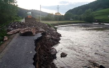 Cod portocaliu de inundații pe …