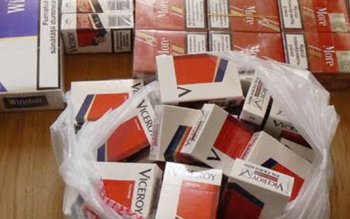 Tigări de contrabandă confiscate de …