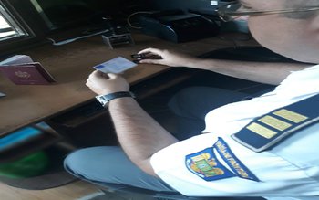 Moldovean fără permis oprit la …