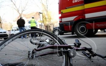 Accident stupid: Biciclist rănit după …