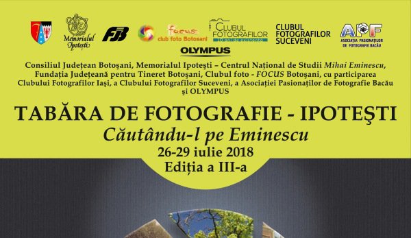 Tabără de artă fotografică la Ipoteşti