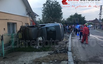 Accident spectaculos la Dorohoi: A …