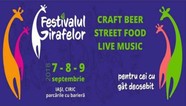 Festivalul Girafelor aduce berea artizanală la Iaşi în septembrie