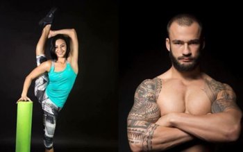 O campioană mondială la gimnastică …