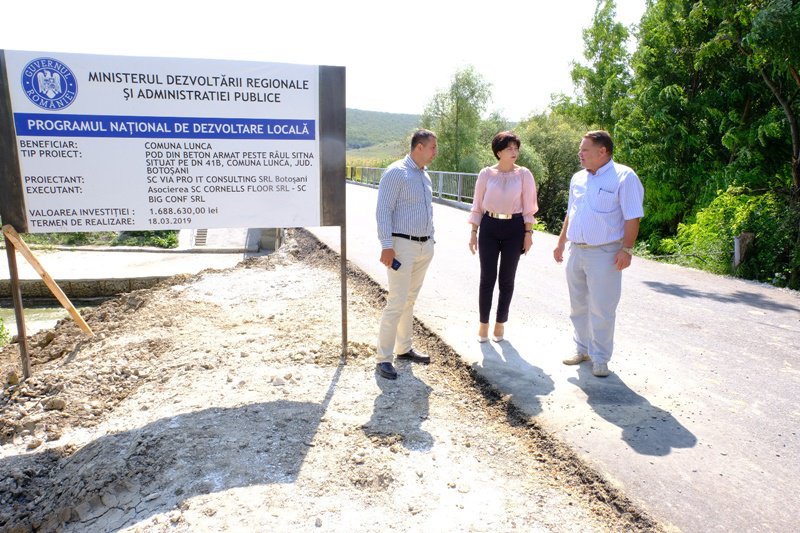 Investiții în derulare de peste 2 milioane de euro în modernizarea comunei Lunca - FOTO
