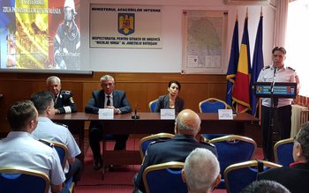 Momente emoționante la sediul ISU …