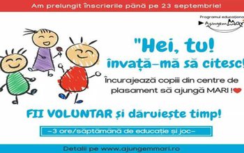 „Fii voluntar și dăruiește timp!” …