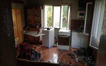 Explozie urmată incendiu într-o bucătărie …