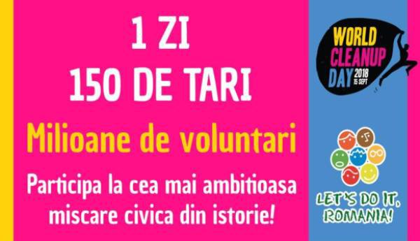 Botoșănenii sunt invitați cu mic, cu mare la colectarea selectivă în campania „Let’s Do It, Romania!”