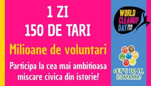 Botoșănenii sunt invitați cu mic, cu mare la colectarea selectivă în campania „Let’s Do It, Romania!”