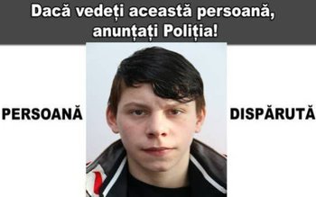 Adolescent căutat de Poliție după …