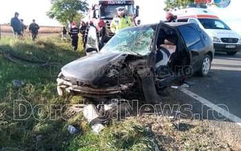 Grav accident pe drumul Botoșani …