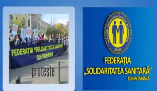 Federația „Solidaritatea Sanitară” se pregătește de proteste