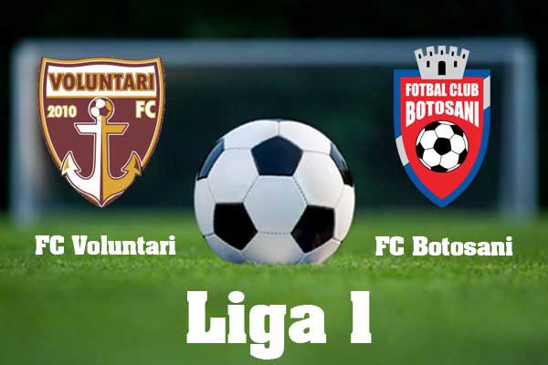 FC Botoșani joacă astăzi, în deplasare, împotriva celor de la FC Voluntari